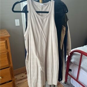 GAP Cream Tank Top dress